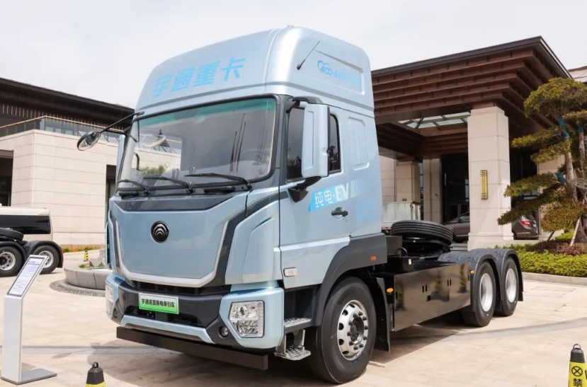 实力见证 | 加速拓展全场景运输，宇通重卡在日照发布底置换电新品！