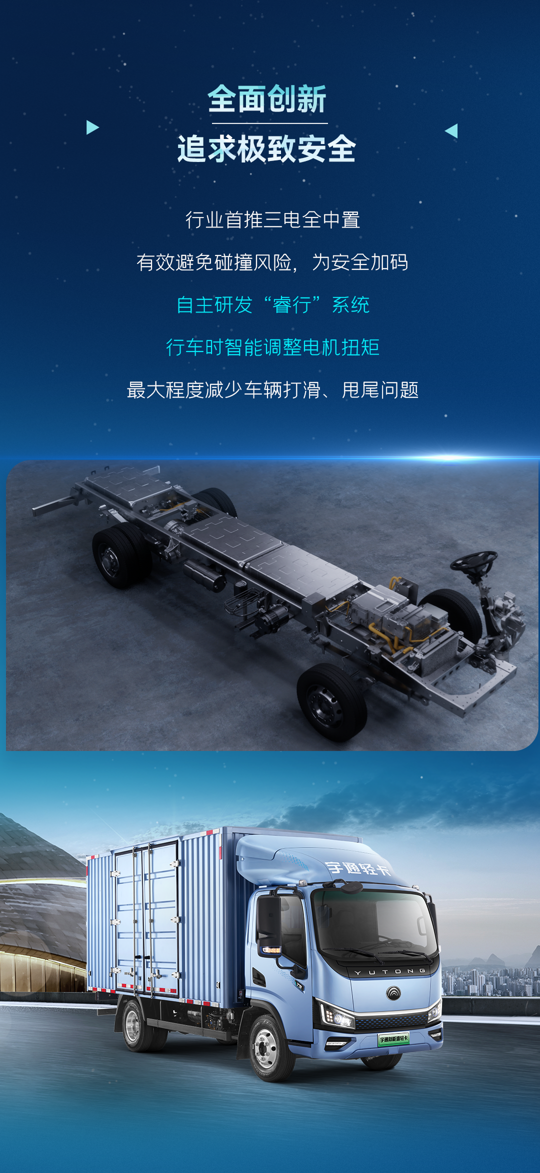 一图看懂宇通轻卡上市新品！