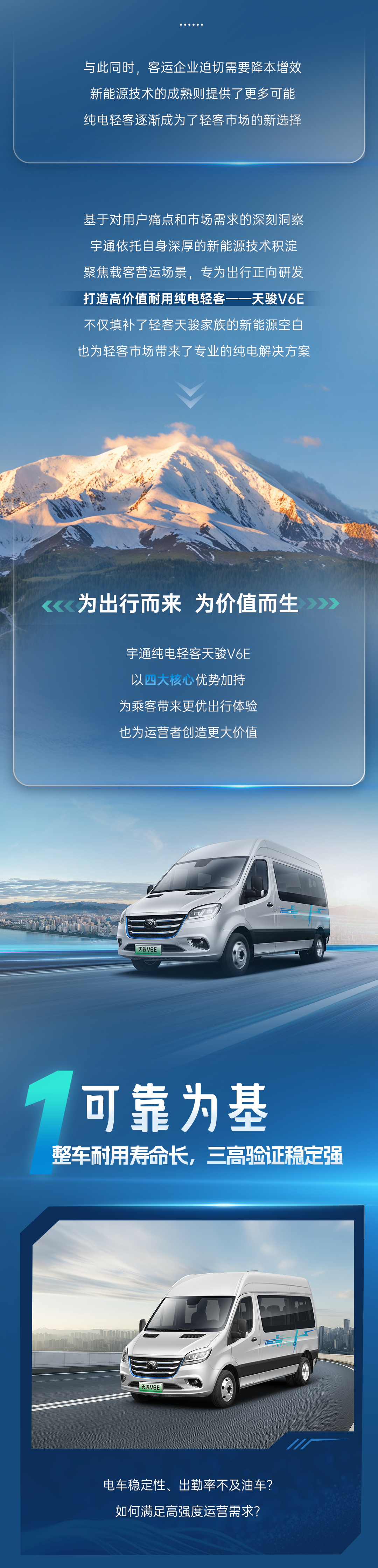 热力上新季丨宇通纯电轻客天骏V6E，打造高品质出行价值之选