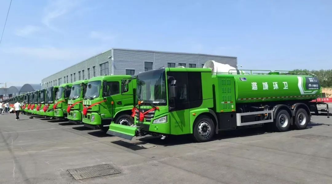 批量交付！宇通新能源环卫车走进长治，以安睿通智赋“山水名城”！