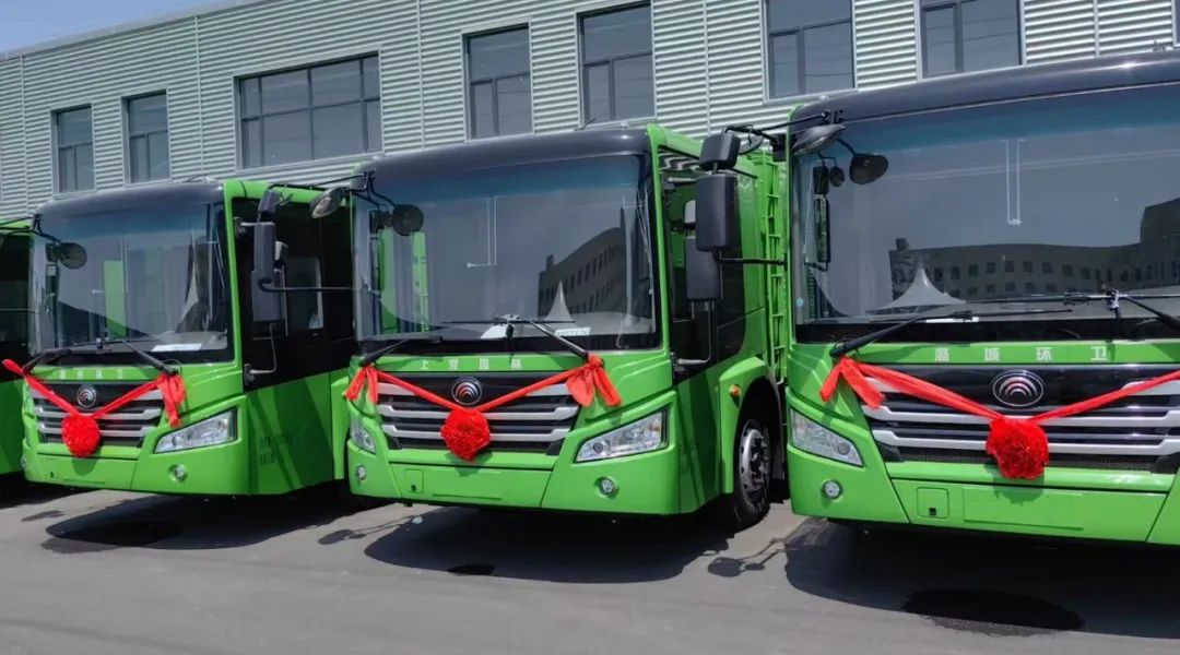 批量交付！宇通新能源环卫车走进长治，以安睿通智赋“山水名城”！