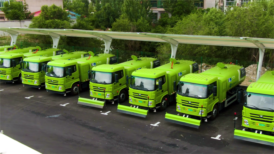绿变石家庄，电动先锋┃宇通环卫助力“国际庄”环卫车辆全面电动化